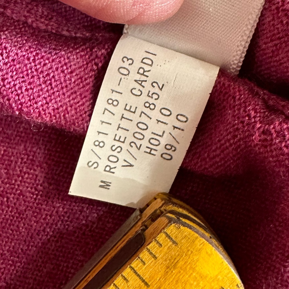 Banana Republic Rosette Cardi Cardigan Medium - Picture 10 of 10